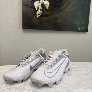 Nike White and Gray Athletic Shoes